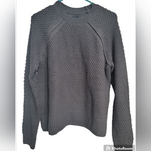 NWT ~ GAP TEXTURED SWEATER ~ COLOR SILVER BELLS ~ SIZE LADIES SMALL